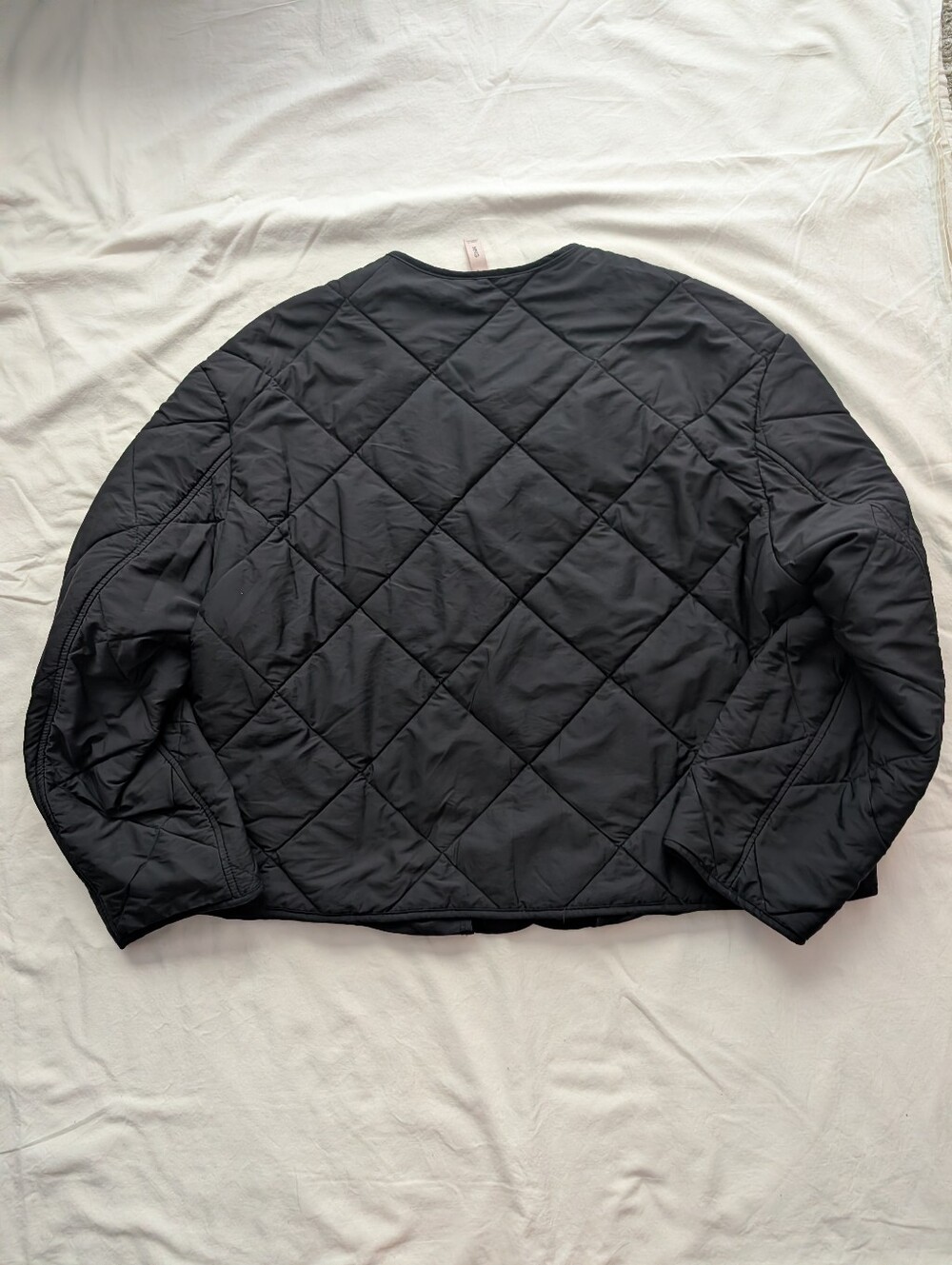 Mango Spring Light Quilted Snap-Front Jacket - Picture 3 of 4